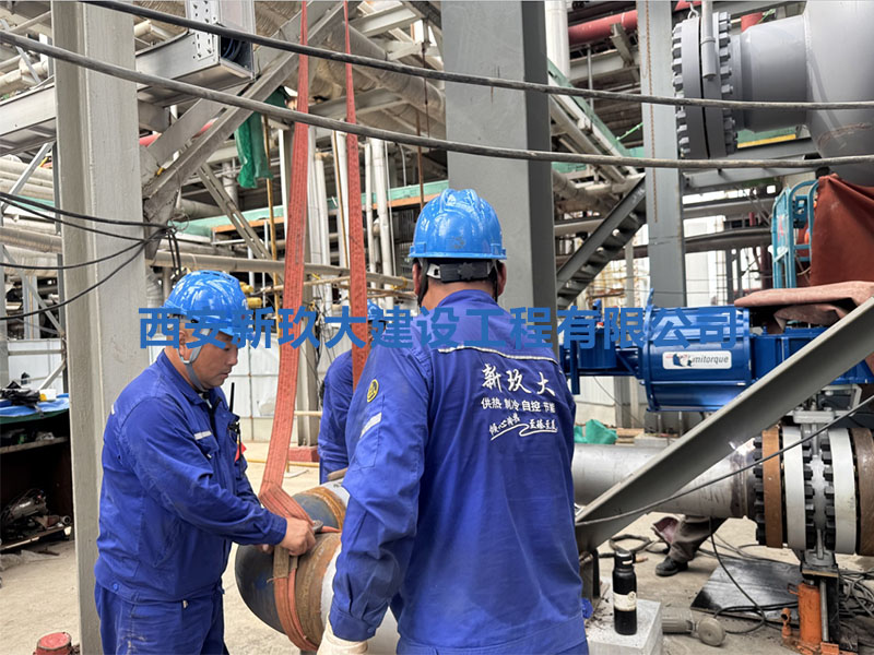 GCD动力管道施工